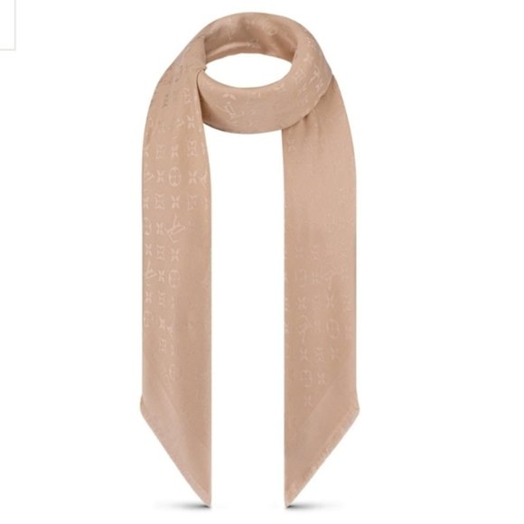 100% Auth Louis Vuitton Shine Monogram Shawl New - Picture 9 of 9
